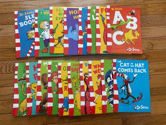 Lot of 18 Dr. Seuss books
