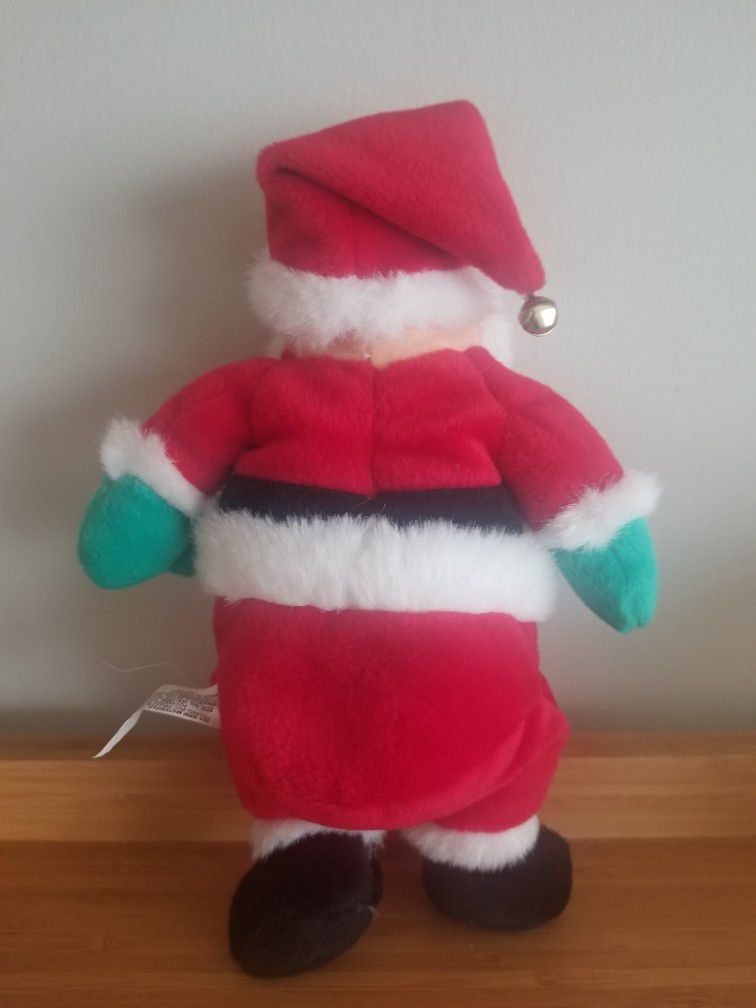 Santa Holiday Plush Toy/New 