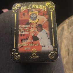 Willie mays Tin & Metal Cards