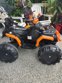 Kids electric 4 wheeler