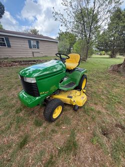 John Deere 345 Hydrostatic drive power steering