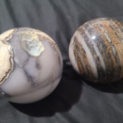 Nice Quartz and Mineral Spheres