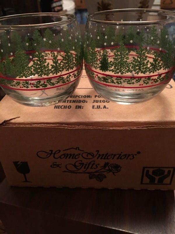 4 votive candle holders