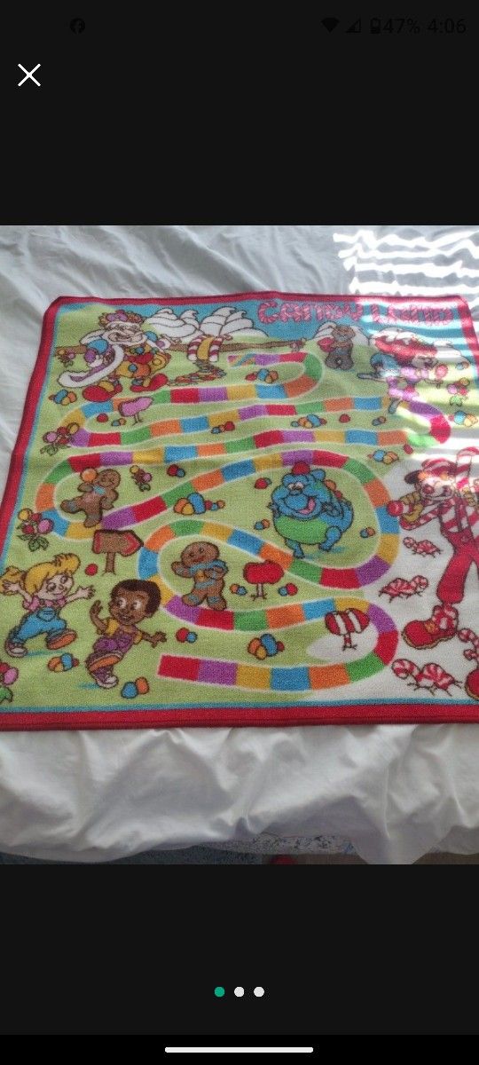 CANDYLAND LARGE RUG GAME