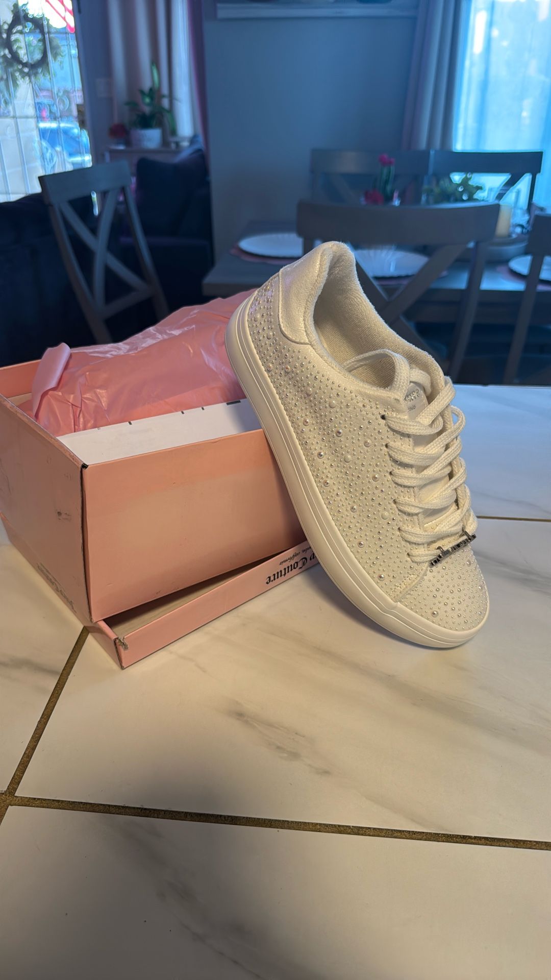 Juicy Couture Tennis Shoes Never Worn Still In Box