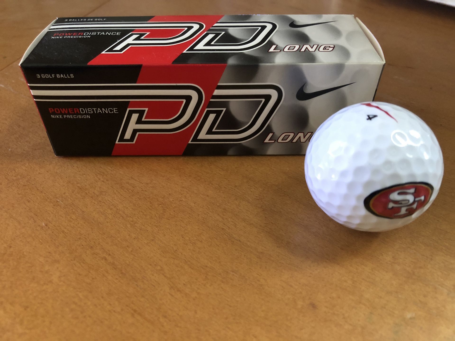 Nike 49ers golf balls - new and in box