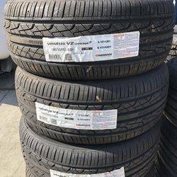 195/50/15 Hankook Set Of 4 New Tires Installed And Baladned 