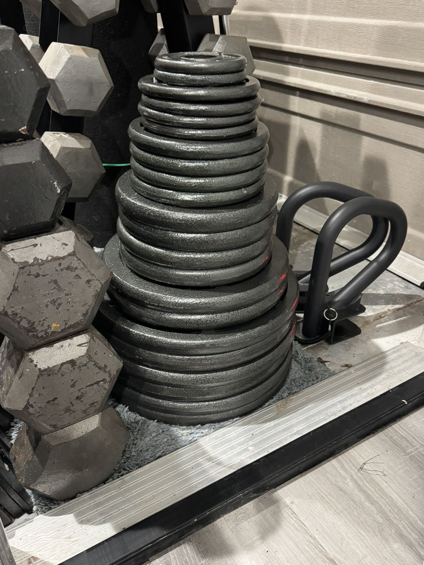 Weight Plates (505lbs Total)