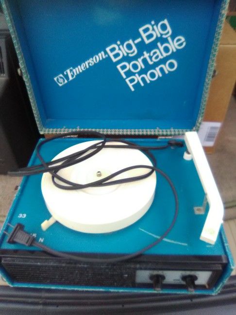 Emerson Big-Big Portable Phono
