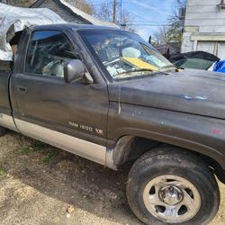 1999 Dodge Ram V6 1500 Short Bed Truck With Title Runs Good Cheap Today 1650