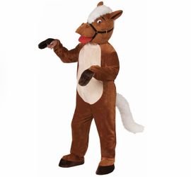 Henry The Horse Mascot Custom Great For Birthday Parties On Sale Now For Great Price $39.99