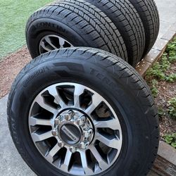 New ford f250 f350 rims and tires 275:65:18LT 8x170