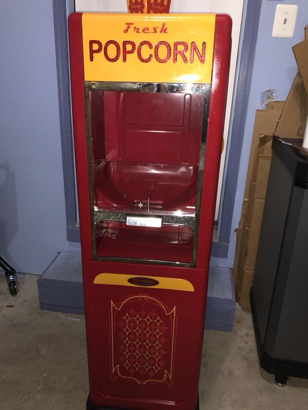 Hot Air Popcorn Vending Machine