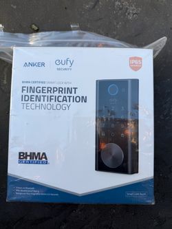 Eufy Fingerprint Smart Lock Bluetooth - new