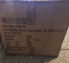 Travel Trailer Cover