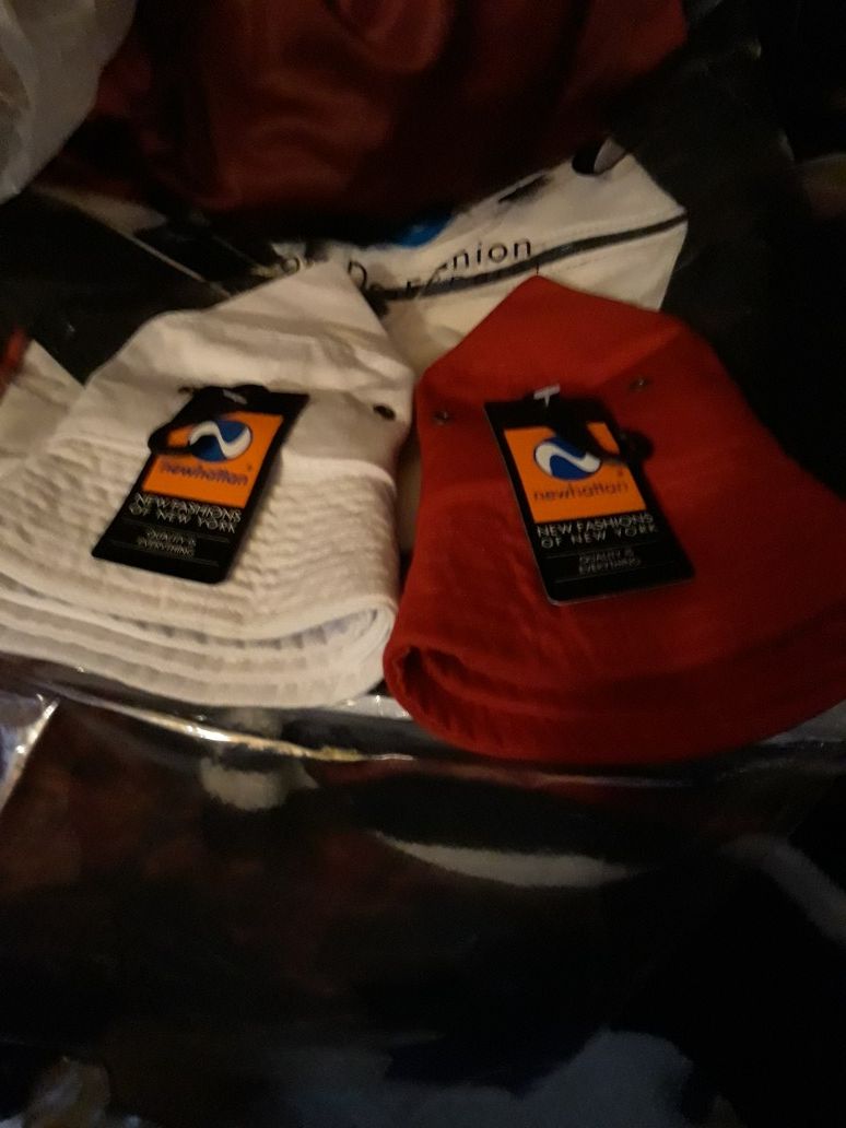Bucket fishing hats. new