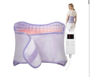 Heating Pad for Period Cramps & Back Pain 6 Heat Levels,
