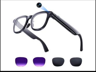 brand new smart glasses with camera 4k