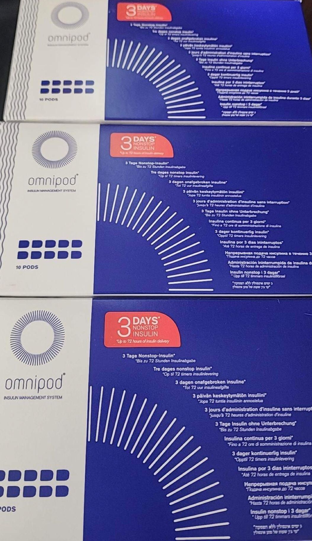 Omnipod Boxes