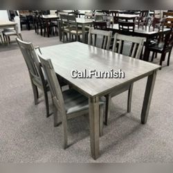 7Pc Dining table set with 6 Chairs Lowest price in town