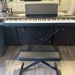 Yamaha P-115: 88 Weighted Key Digital Piano