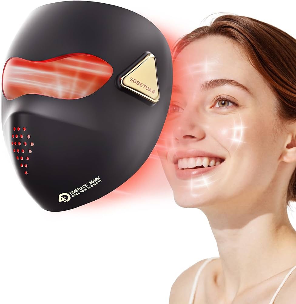 Modes Face Mask Light Therapy, 850nm Infrared & Red Light Masks, 4000mAh Rechargeable - Light Therapy Skin Care, Home Use Brand new in sealed gift bo
