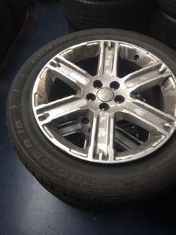 19” Land River Factory Wheels and Tires