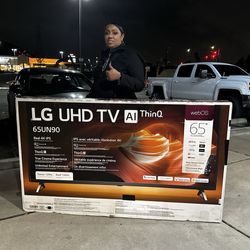 65 “ LG Smart 4K LED HDR TV