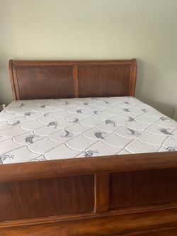 Brand new set of King size mattress and box spring with pillow top