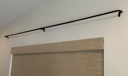 Umbra Twilight Curtain Rod Dark Bronze 88-144 Inches