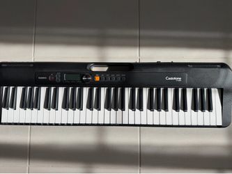 Casiotone Keyboard CT - S200 BK Piano Digital