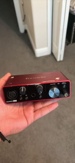Focusrite Scarlett Solo USB Audio Interface Gen 3