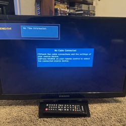 Samsung 24 Inch Tv With Remote