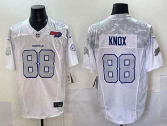 Buffalo Bills - #88 DAWSON KNOX Jersey - Rugby Style - Stitched