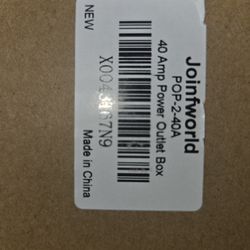 40amp Power Outlet Box