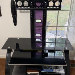 Beautiful TV Table With Media Center 