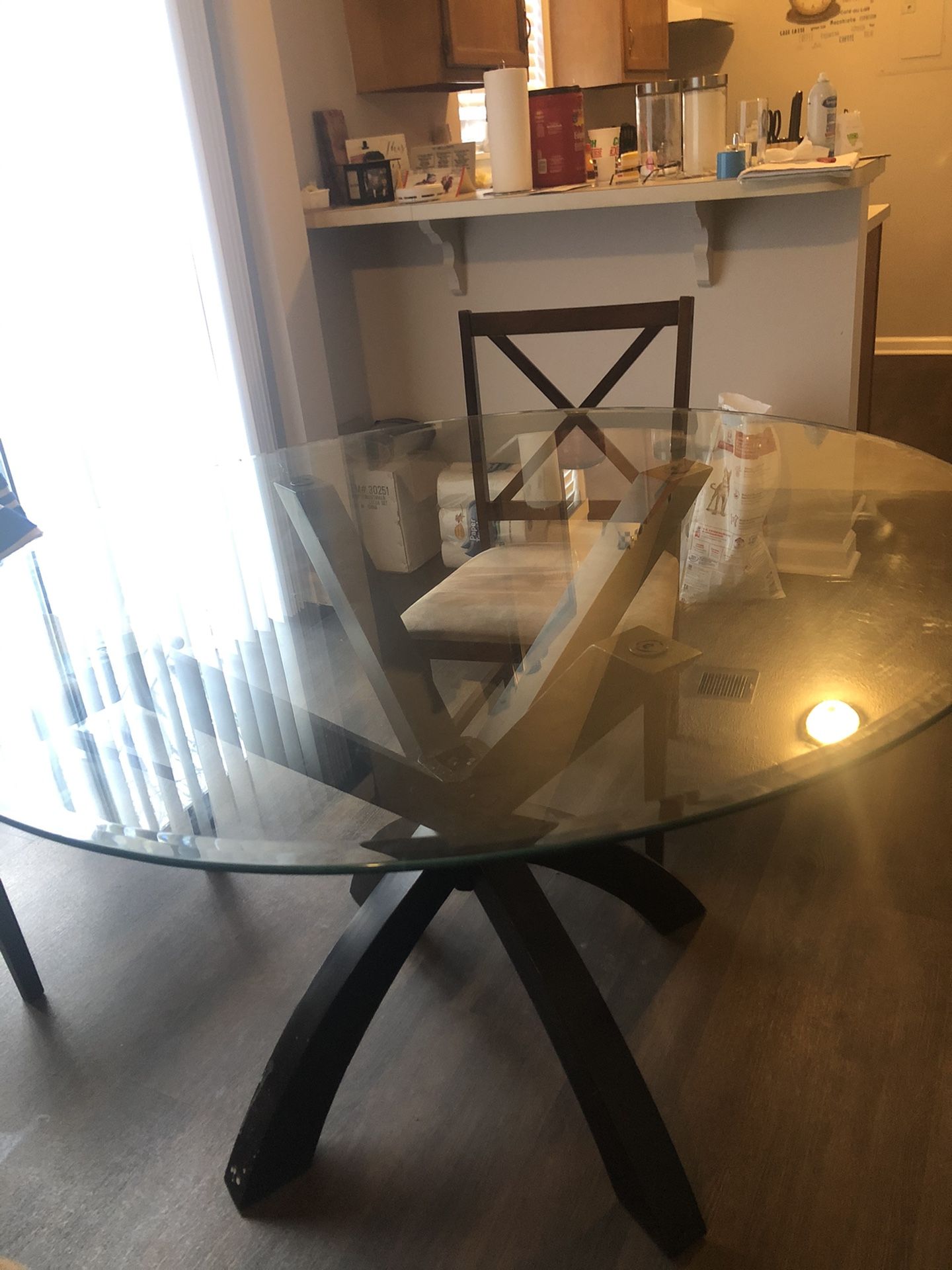 Table and chairs