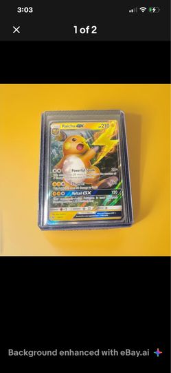 Raichu GX 29/73 Shining Legends Holo