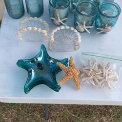 Beach/Seashell/little Mermaid Centerpieces 
