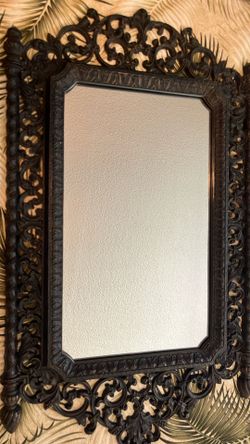 Beautiful vintage Gothic Victorian mirror
