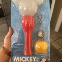 Mickey Bubble Glow Wand