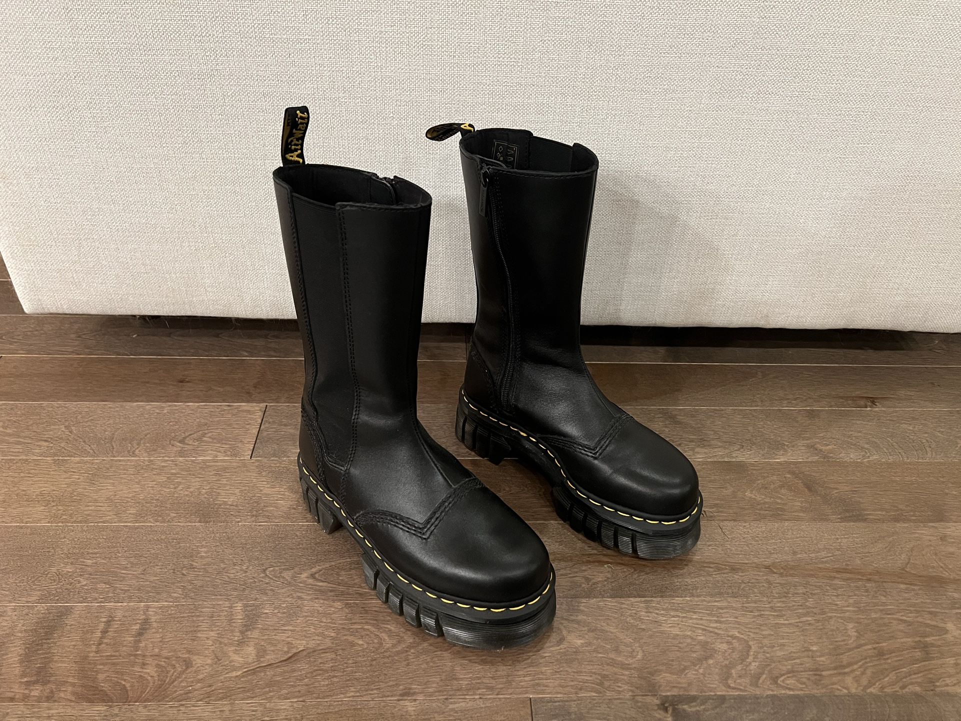Dr. Martens Audrick Chelsea Tall Boots — UK 5 / US 7 — Worn Once