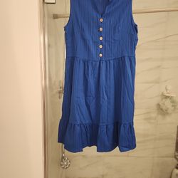 Beautiful Blue Summer Dress