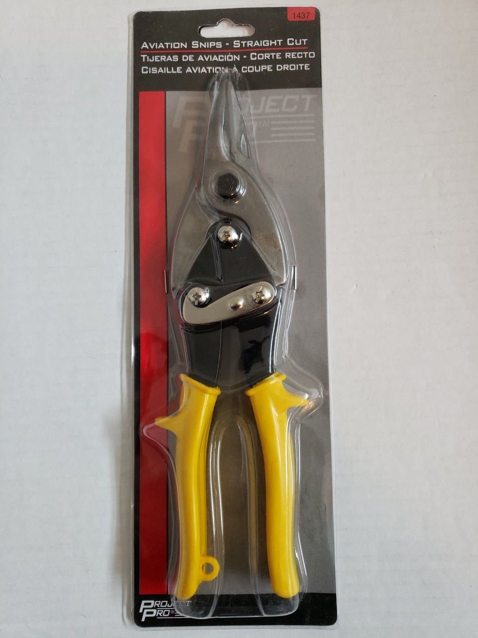 Project Pro Aviation Snips - Straight Cut 1437 , New.