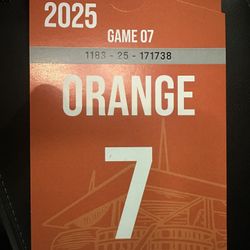 Parking Pass Dolphins Vs Saints Game 7