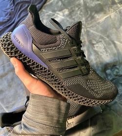 Adidas Ultra 4D OG Black Purple FW7089 Size 11.5 Used