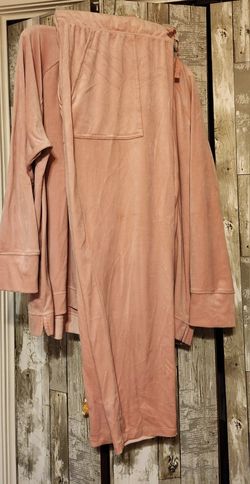 Pink Velour Set 