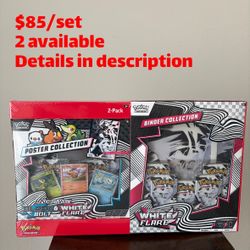 Pokemon White Flare Binder Unova Poster Sam’s Club