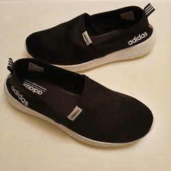 Adidas Women's Black Slip On Shoes Size 8