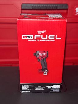 Milwaukee M18 FUEL 1/4" Hex Impact Driver Tool Only